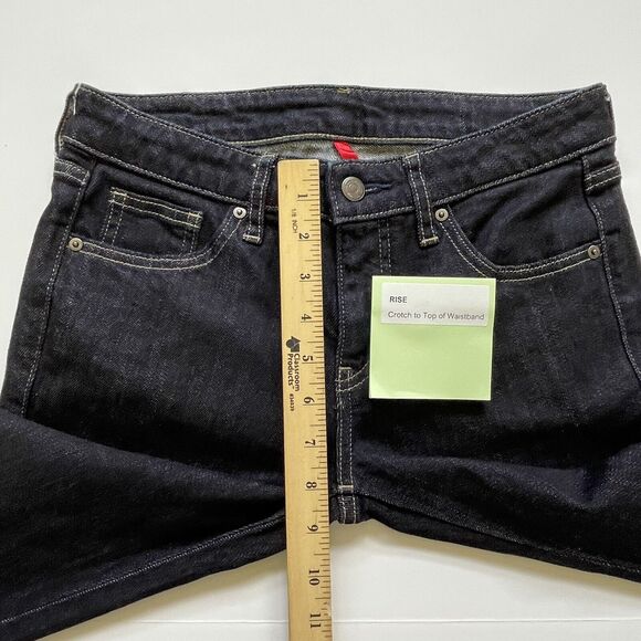 UJ Uniqlo Women Bootcut Mid-Rise Jeans Size 7 (25‎ x 34) Inseam 33" Stretch - Picture 10 of 12